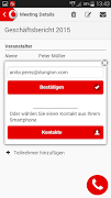 Vodafone Conferencing captura de pantalla 3