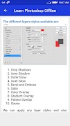 Learn Photoshop - tutorials offline capture d'écran 3