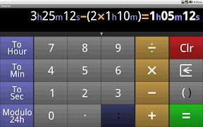 Time Calculator स्क्रीनशॉट 3