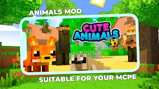 برنامه‌نما Animals Mod for Minecraft PE عکس از صفحه