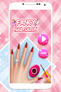 Fancy nail saloon poster