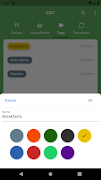 Easy Menu Planner screenshot 5