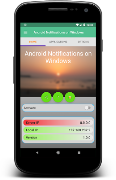 پوستر Notifications on Windows for A