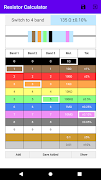Resistor Code Calculator 스크린샷 1