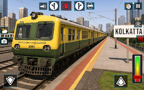 Train Game-Train Simulator 3d screenshot 1
