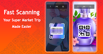 5 Schermata QR e scanner di codici a barre