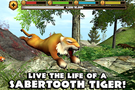 Sabertooth Tiger Simulator ภาพหน้าจอ 1
