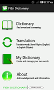 FiEn Dictionary ภาพหน้าจอ 1