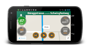 برنامه‌نما Ulysse Speedometer Pro عکس از صفحه