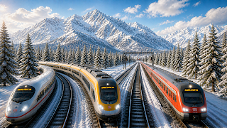 Train Driving Sim - Train Game screenshot 1