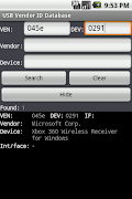 USB VEN/DEV Database Affiche