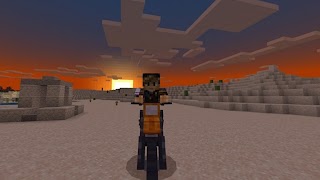 برنامه‌نما Bike Motor Minecraft Mod عکس از صفحه
