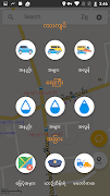 Yangon Map Offline تصوير الشاشة 1