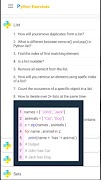 Python Exercises screenshot 7