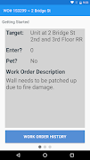 Work Order Touch Plakat