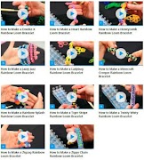 Rainbow Loom Bracelets (Guide) screenshot 1