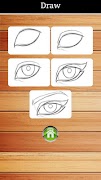 برنامه‌نما How to Draw Eyes Step by Step عکس از صفحه