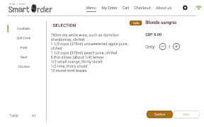 Smart Menu - Self Ordering Men 截图 2