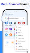 Navegador web rápido y privado captura de pantalla 6