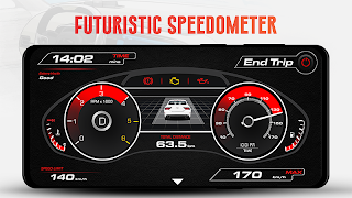GPS Speedometer OBD2 Dashboard screenshot 7