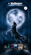 Wolf Lock Screen syot layar 4