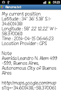 Location Noter captura de pantalla 7