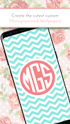 Monogram It! Custom Wallpapers Cartaz