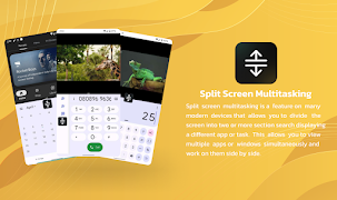 Split Screen - Multitasking পোস্টার