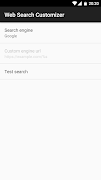 Web Search Customizer plakat