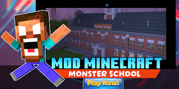 Minecraft Mod Sekolah Monster screenshot 2