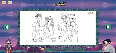 Anime Coloring screenshot 7
