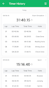 New Second-Float Clock Timer اسکرین شاٹ 4