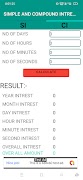 SIMPLE & COMPOUND INTREST 스크린샷 3