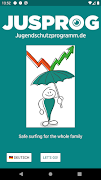 JusProg parental control app poster