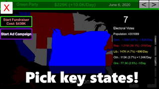 US Election Simulator syot layar 2
