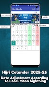 Hijri Calendar 2026 स्क्रीनशॉट 2