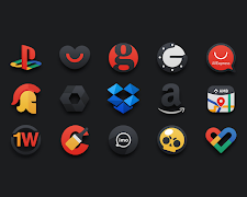 برنامه‌نما Darko - Icon Pack عکس از صفحه