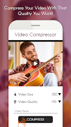 Video Compressor :File Reducer اسکرین شاٹ 2