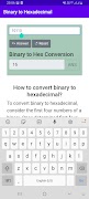 Binary to Hexadecimal Screenshot 4