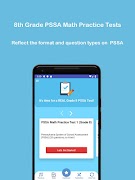 Grade 8 PSSA Math Test & Pract Screenshot 1