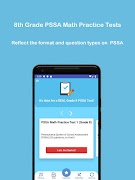 Grade 8 PSSA Math Test & Pract ảnh chụp màn hình 1