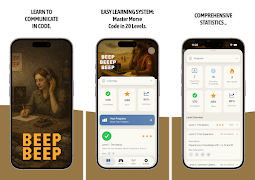 Beep Beep Morse Code poster