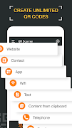 QR Scanner - Scane & Generate QR Code for Free imagem de tela 3