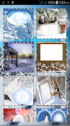 Snowfall Photo Frames screenshot 2