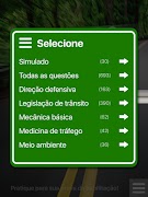 Simulado CNH imagem de tela 6