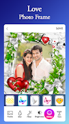 برنامه‌نما Love Photo Frame عکس از صفحه