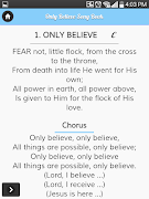Only Believe & Believers Hymns Ekran Görüntüsü 4