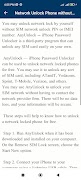 Network Unlock Carriers Guide Screenshot 2