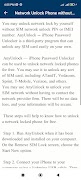 Network Unlock Carriers Guide imagem de tela 2