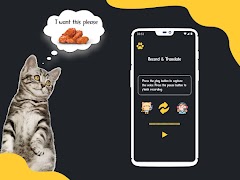Human to cat voice translator poster